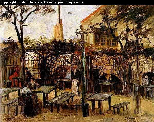 Vincent Van Gogh Terrace of a Cafe on Montmartre